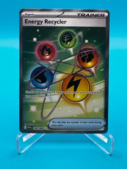 Pokemon Energy Recycler Full Art MEG POR 108/88 Trainer-Item - Image 1