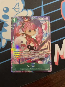 Perona (Alt Art) OP12-034 SR Legacy of the Master - ONE PIECE Card Game English - Image 1