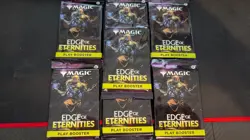 MTG - Edge of Eternities - Play Booster Pack Lot (7 Packs Total) - Sealed/New - Image 1