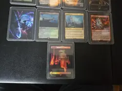 Mtg Final Fantasy Lot (9) Foil Rare Starting Town Art Summon Valefor - Image 4