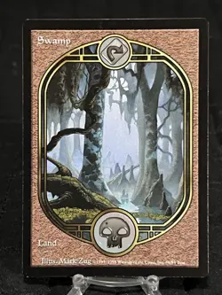 Magic the Gathering Swamp #86/94 Unglued ~LP~ MTG - Image 1
