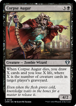 Corpse Augur FOIL Commander Masters NM Creature Uncommon MAGIC MTG CARD ABUGames - Image 1