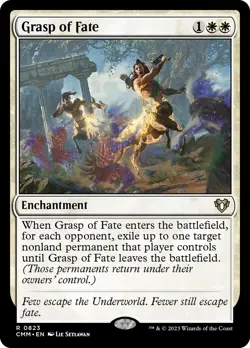 Grasp of Fate Commander Masters NM Enchantment Rare MAGIC MTG CARD ABUGames - Image 1