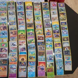 Pokemon Card Bundle Holo & Reverse Holos Approx. 200+ Cards Various Sets Job Lot - Image 4