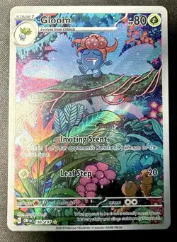 Pokemon TCG - Gloom 198/197 Illustration Obsidian Flames Rare Card - Image 1