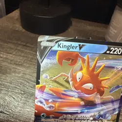 Kingler V 028/172 Brilliant Stars Ultra Rare Holo Pokemon TCG Card NM Foil - Image 5