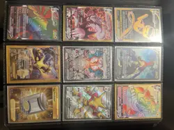 Pokemon Card Binder Bundle All Type of Cards 1000+ Cards Pokemon TCG - Image 3