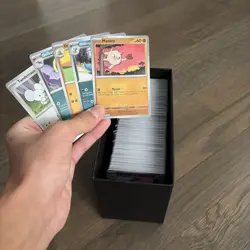 Pokemon TCG Scarlet & Violet Uncommon Reverse Holo Bulk Lot - About 500 Cards - Image 1