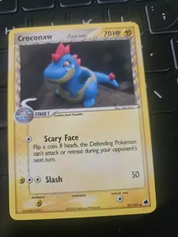 Croconaw 27/101 Pokemon Card Ex Dragon Frontiers Uncommon - Image 1