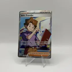 Pokemon Bill's Transfer 194/165 Trainer Holo Ultra Rare Pokemon TCG Card NM - Image 2