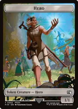 Food | Hero #0002 Double Sided Token [FINAL FANTASY] MTG - Image 2