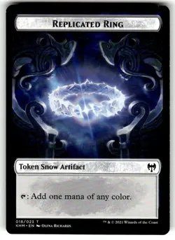 Replicated Ring Token Kaldheim Regular MTG - Image 1