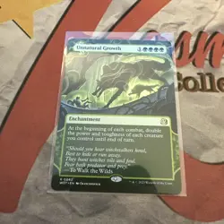 MTG Unnatural Growth Wilds of Eldraine: Enchanting Tales Regular #0062 - Image 1