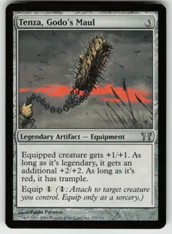 MTG Tenza, Godo's Maul U Champions of Kamigawa 271 LP - Image 1