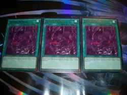 3x Zombie World 1st Edition Rare MZMU-EN109 Yu-Gi-Oh! - Image 1