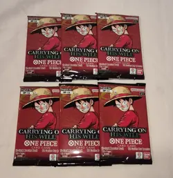 One Piece OP-13 "Carrying on His Will" Sleeves Booster Pack (Qty. 6) - Image 5