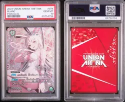 PSA 10 BLANC UNION ARENA GODDESS OF VICTORY: NIKKE PARALLEL FOIL #074 2404M - Image 3