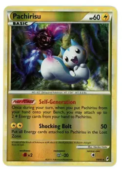 Pachirisu Reverse Holo 18/95 Call of Legends Pokemon Card - Image 1
