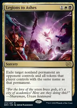 Light Play, English MTG Legions to Ashes The Brothers' War Magic the Gathering - Image 1