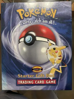 Pokemon Starter Gift Box Trading Card Game Sealed 1999 Wizards of the Coast - Image 1
