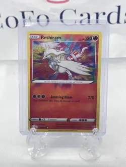 Reshiram 017/072 Shining Fates Amazing Rare Holo Pokemon Card NM - Image 1