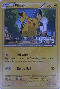 Pikachu 020/108 P Miscellaneous Cards & Products Pokemon NM - Image 1