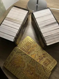 YuGiOh Card Bundle, 1000 Cards + tins *bulk* - Image 1