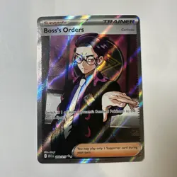 Pokemon TCG Boss's Orders 256/217 Ascended Heroes Ultra Rare NM Card - Image 1