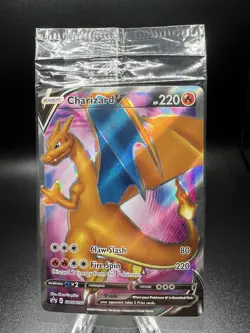 Charizard V SWSH050 SWSH: Sword & Shield Promo Cards Holo (Sealed) - Image 1