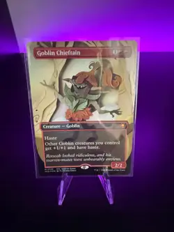 Goblin Chieftain 135 FOIL Mythic MTG Lorwyn Eclipsed - Image 1