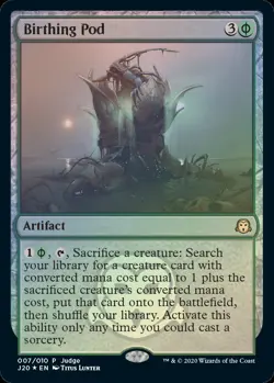 1x Birthing Pod - Foil Light Play MTG Magic - Kid Icarus - - Image 1