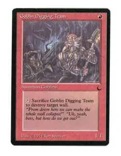 Goblin Digging Team - The Dark DRK - MTG Magic the Gathering - Image 1
