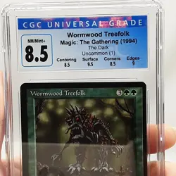MTG - The Dark - Wormwood Treefolk - Graded - CGC 8.5 - Vintage - Image 3