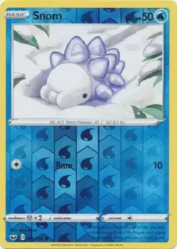 Snom - 063 202 Common Reverse Holo Sword & Shield Pokemon TRaine's Toolkit - Image 1