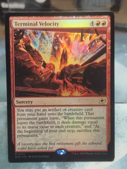 FOIL R 0163 Terminal Velocity Rare Edge of Eternities MTG Card EOE Sorcery - Image 1