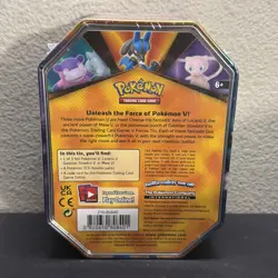 Pokemon V Forces Tin Mew V Promo Card & Booster Packs (Factory Sealed) Deck 2021 - Image 2