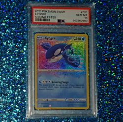PSA 10 Kyogre Amazing Rare 2021 Shining Fates #021 EN Pokemon Gem Mint Free Ship - Image 4