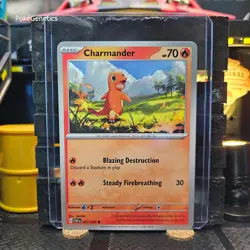 Charmander Paldean Fates Pokemon TCG 007/091 Scarlet & Violet Common - Image 1