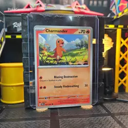 Charmander Paldean Fates Pokemon TCG 007/091 Scarlet & Violet Common - Image 3