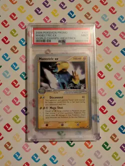 Pokemon Manectric ex 101 2006 World Championships Mewtrick Promo PSA 9 - Image 1