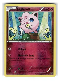 Jigglypuff 87/146 Common XY Pokemon Reverse Holo Moderately Played - Image 1