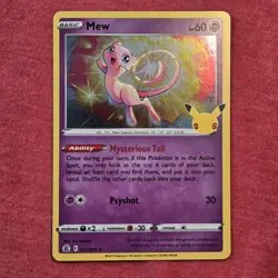Pokemon Celebrations: Mew 011/025 Holo - NM - Image 1