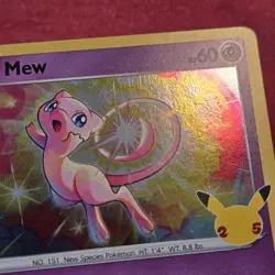 Pokemon Celebrations: Mew 011/025 Holo - NM - Image 2