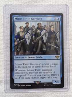 Minas Tirith Garrison (0825) MTG Universes Beyond: The Lord of the Rings (M/NM) - Image 1