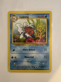 Pokemon TCG Seaking Jungle 46/64 Regular Unlimited Uncommon - Image 1