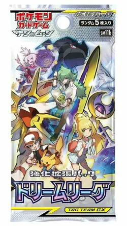 Pokemon TCG: Sun & Moon - Dream League SM11B Booster Pack (JP) - Sealed - Image 1