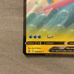 Pokemon TCG - CELEBRATIONS - SURFING PIKACHU V 008/025 NM - Image 5