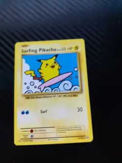 Pokemon Surfing Pikachu Basic No. 025 - Image 1