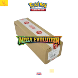 Pokemon TCG Sealed Case (6x Mega Evolution Booster Box Display) ME01 English OVP - Image 1