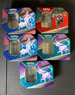Pokemon TCG - Sword & Shield - V Heroes Tins X6 - EMPTY - Image 1
